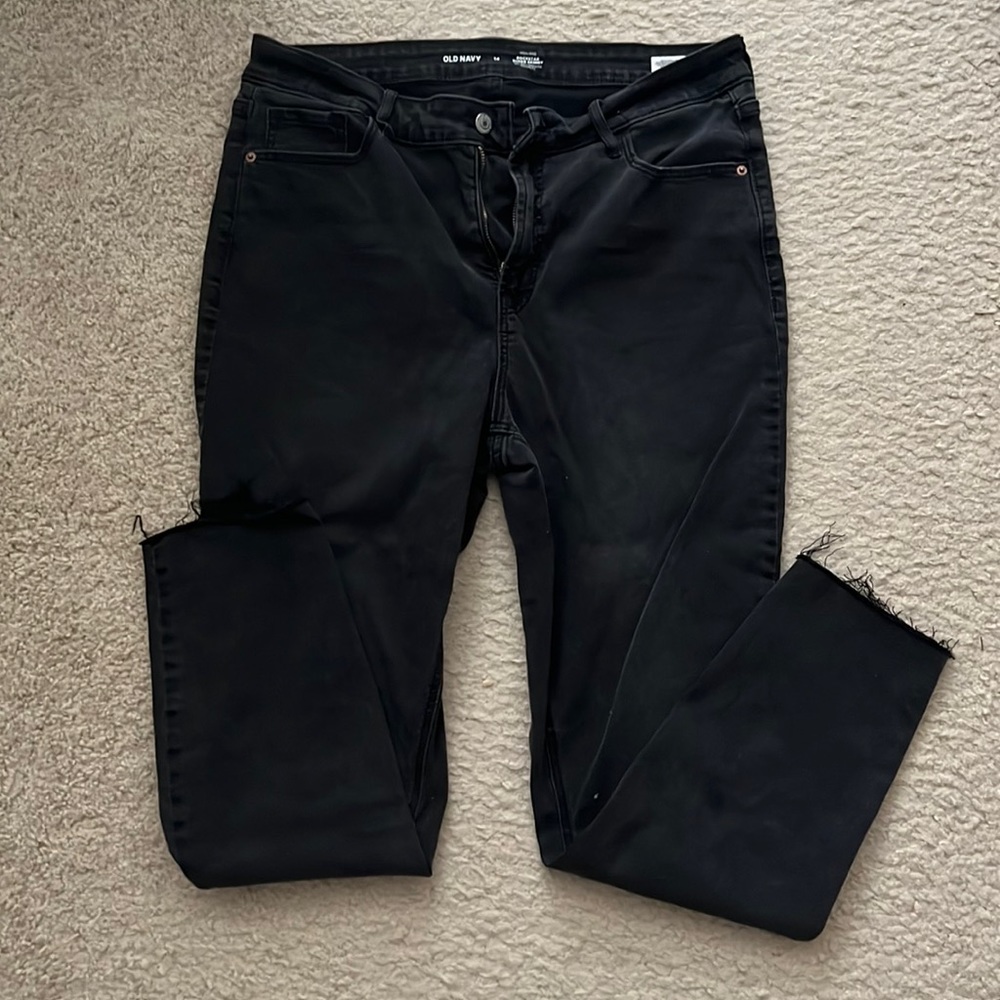 Old Navy Women's High Rise Rockstar Super Skinny Jeans Size 14